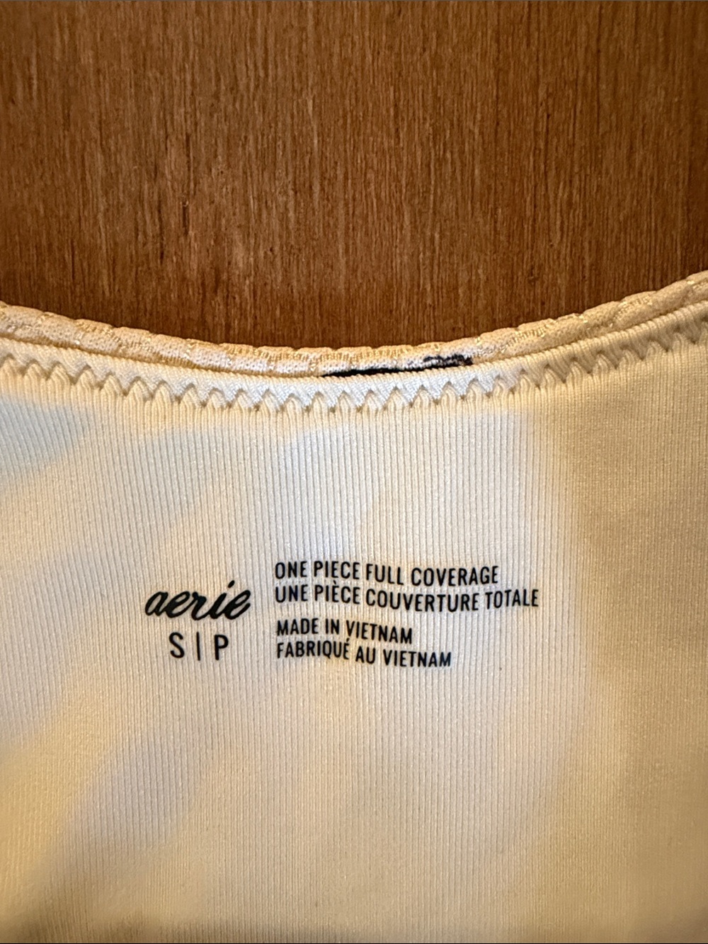 Aerie NWOT One-Piece Wrap Swimsuit - Picture 3 of 3